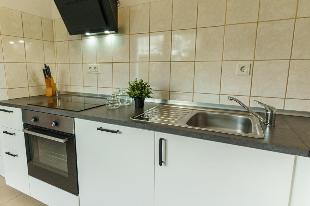 Grosszuegiges Apartment Mit Balkon Fuer Monteure Und Feriengaeste 迪林根安得萨尔 外观 照片